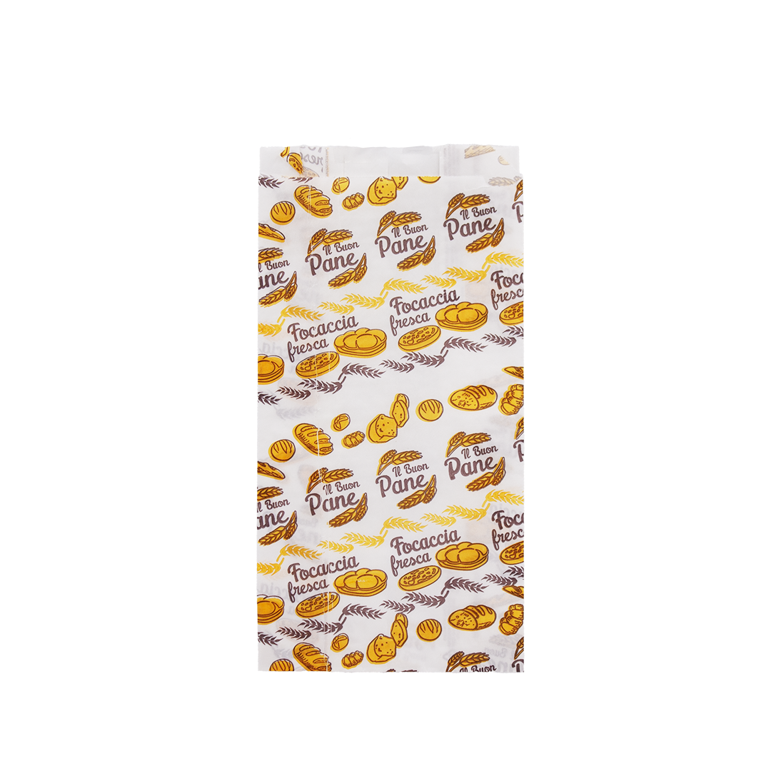 10 kg Buste pane 15x30 cm bianche pura cellulosa 45gr n. 3 con stampa 1 10 kg Buste pane 15x30 cm bianche pura cellulosa 45gr n. 3 con stampa