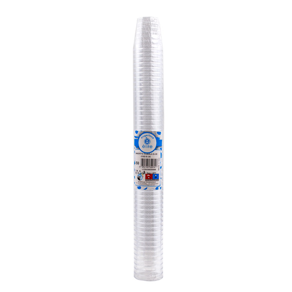 50 Bicchierini cicchetti trasparenti 30 cc Elite shots tequila 3 50 Bicchierini cicchetti trasparenti 30 cc Elite shots tequila - immagine 3