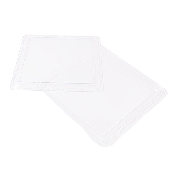 10 Vassoi quadri 20x20 cm sottotorta trasparenti 2 10 Vassoi quadri 20x20 cm sottotorta trasparenti - immagine 2