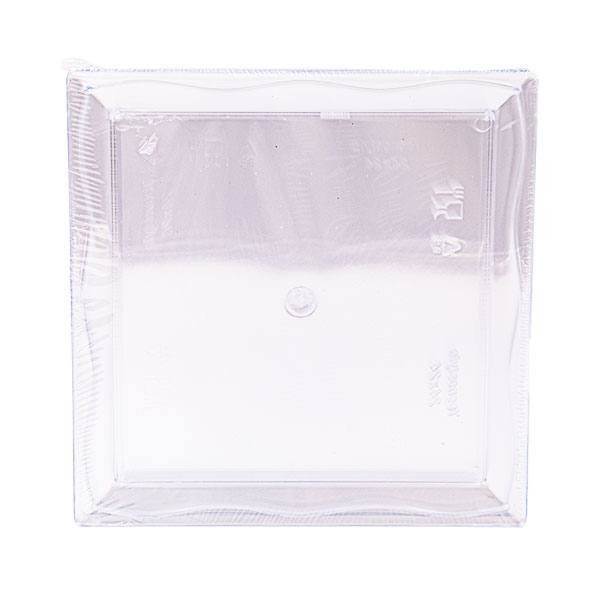 10 Vassoi quadri 24x24 cm sottotorta trasparenti 3 10 Vassoi quadri 24x24 cm sottotorta trasparenti - immagine 3