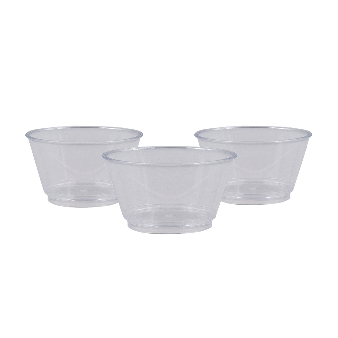 25 Coppette gelato cristal 100 cc trasparente 2 25 Coppette gelato cristal 100 cc trasparente - immagine 2