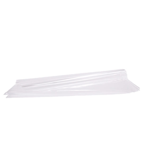 25 Fogli PPL per avvolgere ceste 100X130 cm trasparenti 25MY piegati 3 25 Fogli PPL per avvolgere ceste 100X130 cm trasparenti 25MY piegati - immagine 3