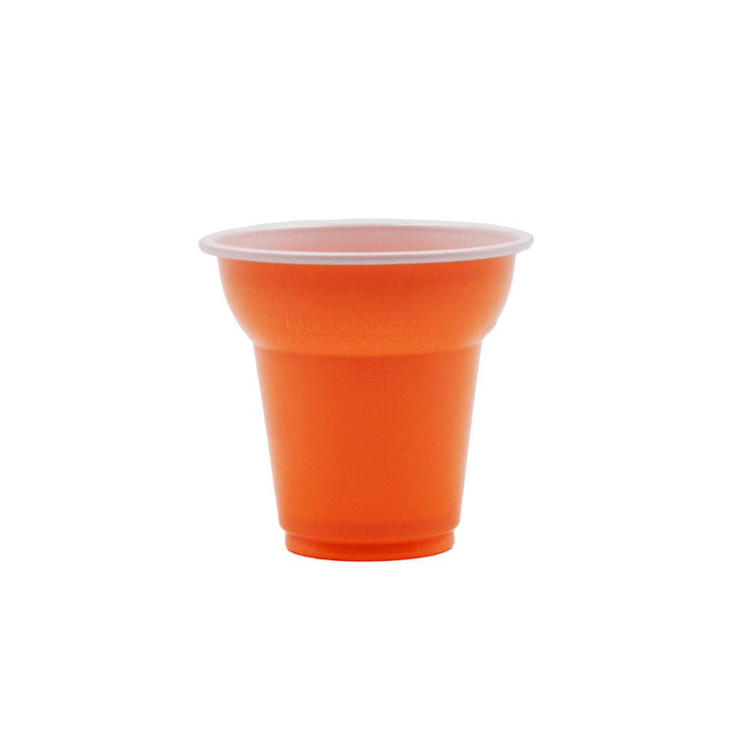 50 Bicchierini caffè 80 cc Aristea bicolore arancio 1 50 Bicchierini caffè 80 cc Aristea bicolore arancio
