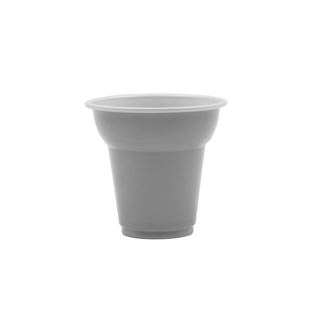 50 Bicchierini caffè 80 cc bicolore grigi 1 50 Bicchierini caffè 80 cc bicolore grigi