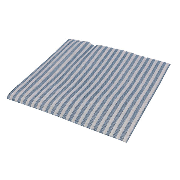 50 Tovaglioli cartatessuto FibraCel 40x40 cm righe blue 2 tovagliolo monouso in carta tessuto righe bianche e azzurre