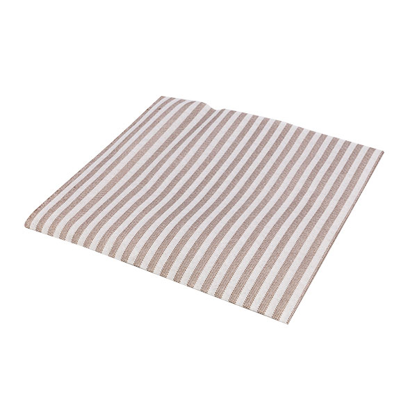 24 Tovaglioli cartatessuto 40x40 cm style righe beige 3 24 Tovaglioli cartatessuto 40x40 cm style righe beige - immagine 3