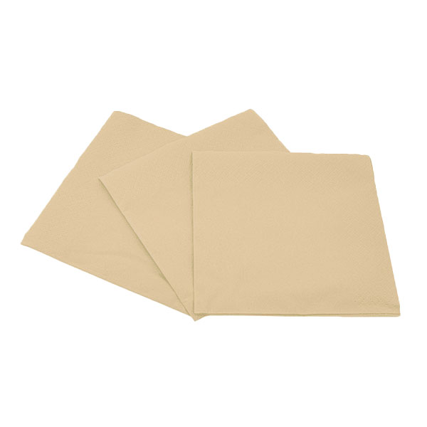 24 Tovaglioli cartatessuto 40x40 cm style crema 3 24 Tovaglioli cartatessuto 40x40 cm style crema - immagine 3