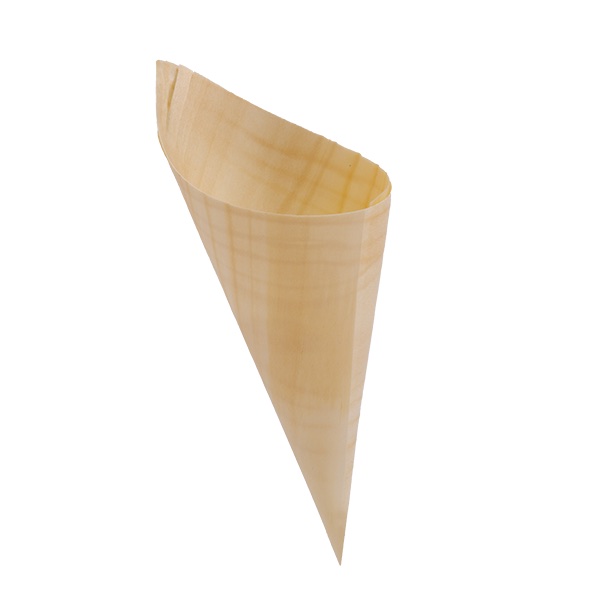 cono per finger food in bambù