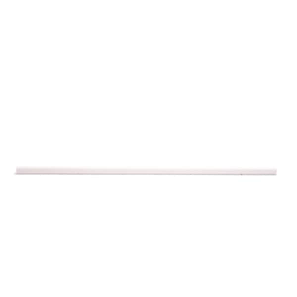 150 Cannucce dritte bio-eco bianche 0,6x21 cm 2 cannuccia dritta in plastica bianca monouso