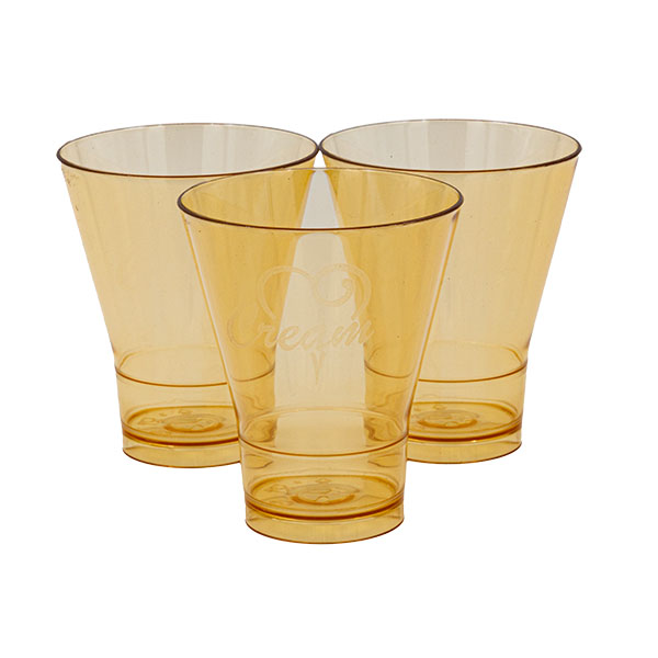 15 Bicchierini fumè cream 100 cc 2 15 Bicchierini fumè cream 100 cc - immagine 2