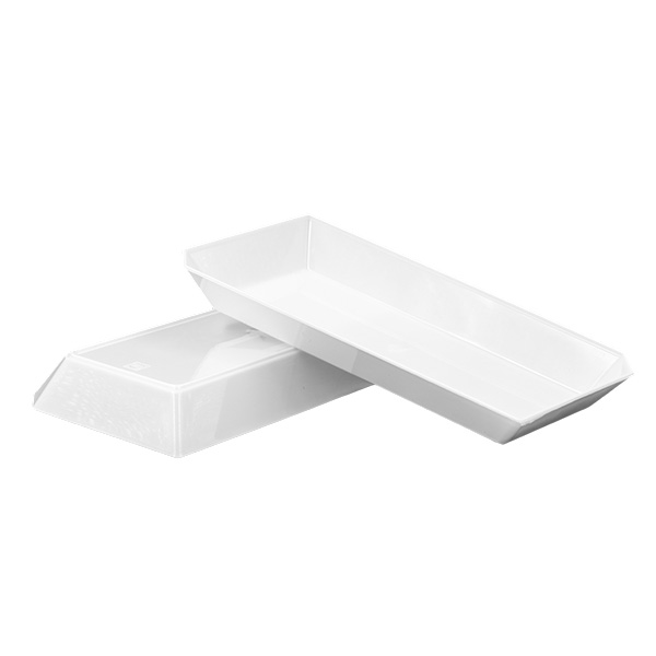 25 Vassoietti Joy bianchi 13x6,5 cm 2 25 Vassoietti Joy bianchi 13x6,5 cm - immagine 2