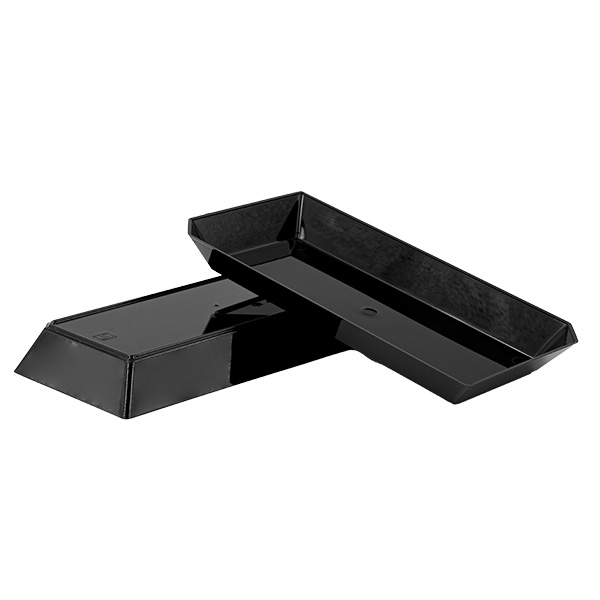 25 Vassoietti Joy neri 13x6,5 cm 2 25 Vassoietti Joy neri 13x6,5 cm - immagine 2