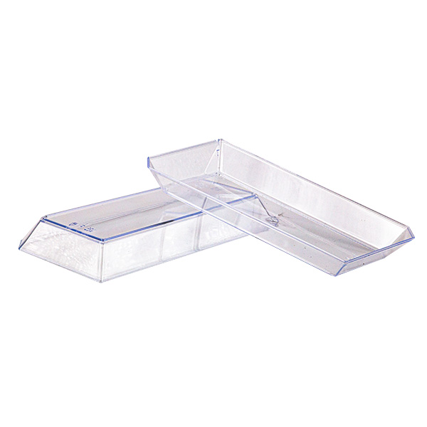 25 Vassoietti Joy trasparente 13x6,5 cm 2 25 Vassoietti Joy trasparente 13x6,5 cm - immagine 2
