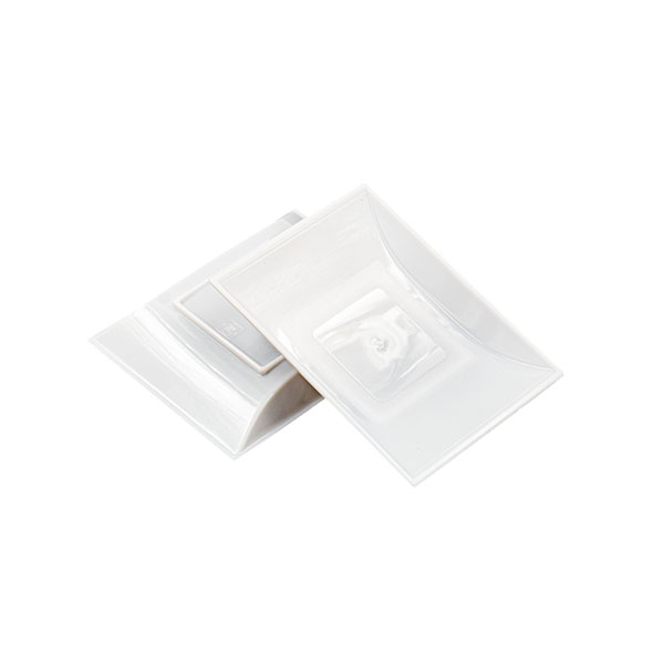 25 Barchette 6x8 cm bianche 2 25 Barchette 6x8 cm bianche - immagine 2