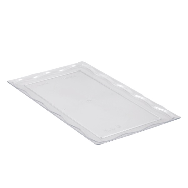 10 Vassoi tronchi 14,5x25 cm trasparenti 2 10 Vassoi tronchi 14,5x25 cm trasparenti - immagine 2
