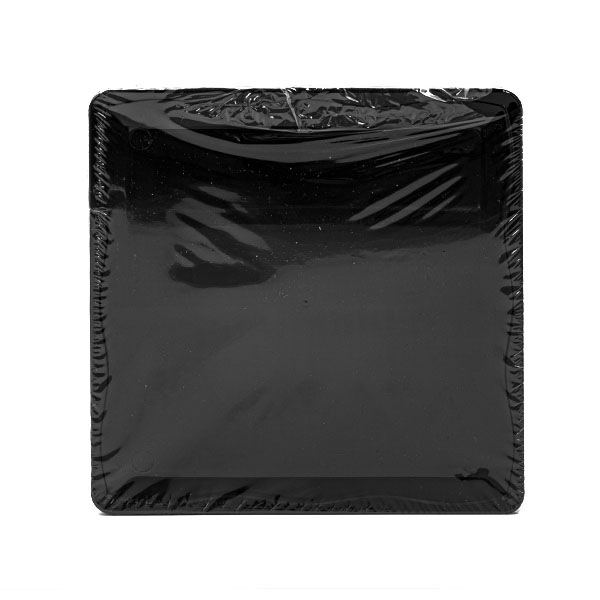 10 Vassoi quadri 20x20 cm sottotorta neri 3 10 Vassoi quadri 20x20 cm sottotorta neri - immagine 3