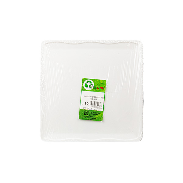 10 Vassoi quadri 20x20 cm sottotorta bianchi 3 10 Vassoi quadri 20x20 cm sottotorta bianchi - immagine 3