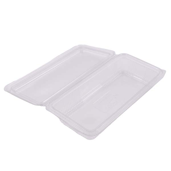 100 box sushi affettati 250cc pet mini 19x8x3 cm 2 100 box sushi affettati 250cc pet mini 19x8x3 cm - immagine 2