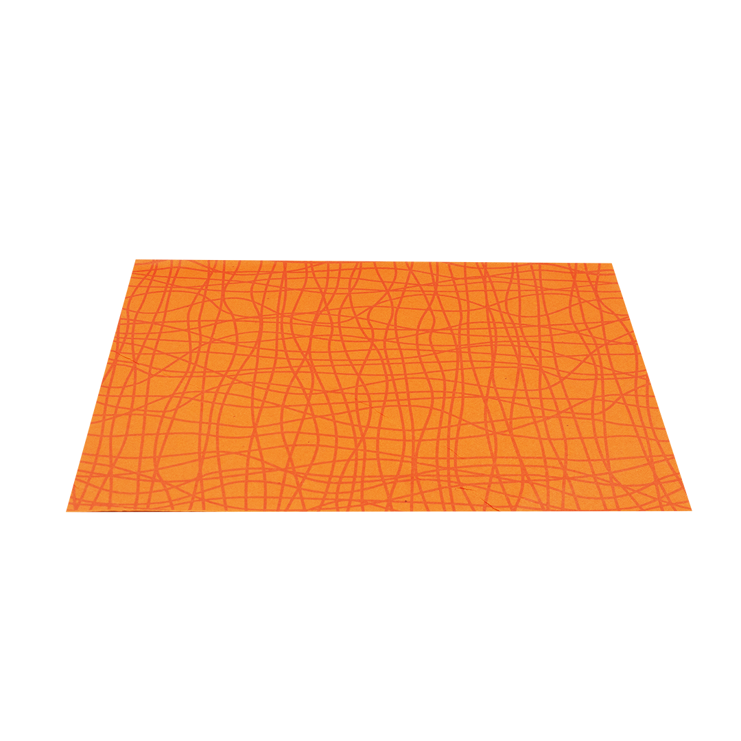 200 Tovagliette monoposto 30x40 cm filpaglia arancio/rosso 2 200 Tovagliette monoposto 30x40 cm filpaglia arancio/rosso - immagine 2