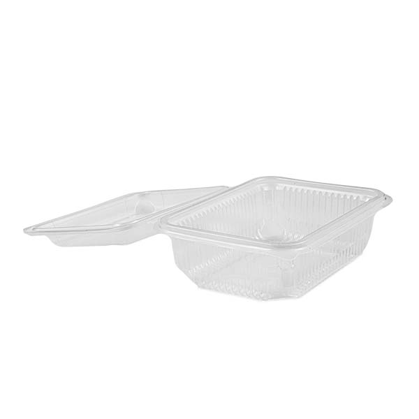 50 vaschette pp con coperchio per microonde 750 gr trasparenti BMF 2 50 vaschette pp con coperchio per microonde 750 gr trasparenti BMF - immagine 2