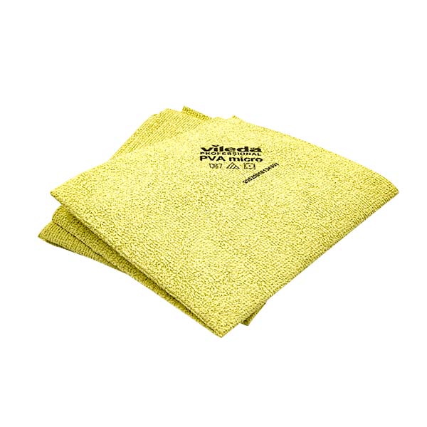 5 Panni Vileda professional PVA Micro giallo 38x35 cm 2 5 Panni Vileda professional PVA Micro giallo 38x35 cm - immagine 2