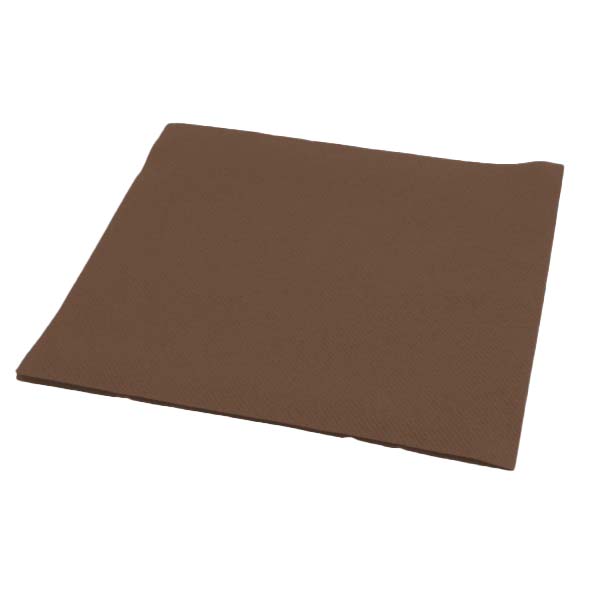 24 Tovaglioli cartatessuto 40x40 cm style cacao 2 24 Tovaglioli cartatessuto 40x40 cm style cacao - immagine 2