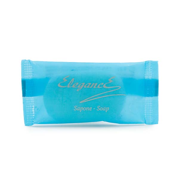 Saponette Elegance confezione colore azzurra da 12gr