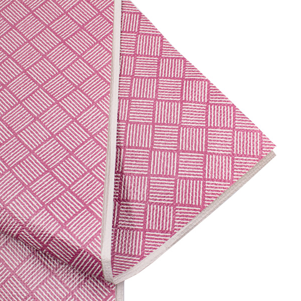 25 Tovaglie goffrate in carta Ideal-party 100x100 lines bordeaux 2 25 Tovaglie goffrate in carta Ideal-party 100x100 lines bordeaux - immagine 2