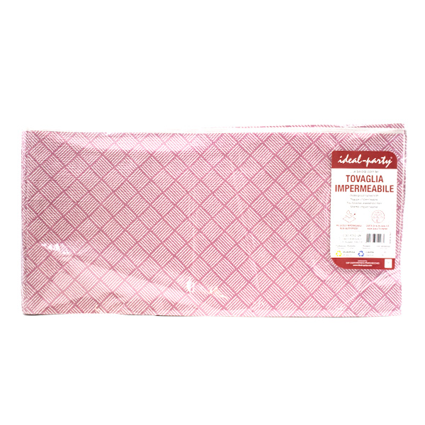 25 Tovaglie goffrate in carta Ideal-party 100x100 lines bordeaux 3 25 Tovaglie goffrate in carta Ideal-party 100x100 lines bordeaux - immagine 3