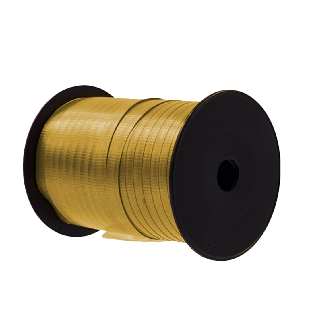 5 Rocchetti nastro liscio 10 mm x 250 m oro 2 5 Rocchetti nastro liscio 10 mm x 250 m oro - immagine 2