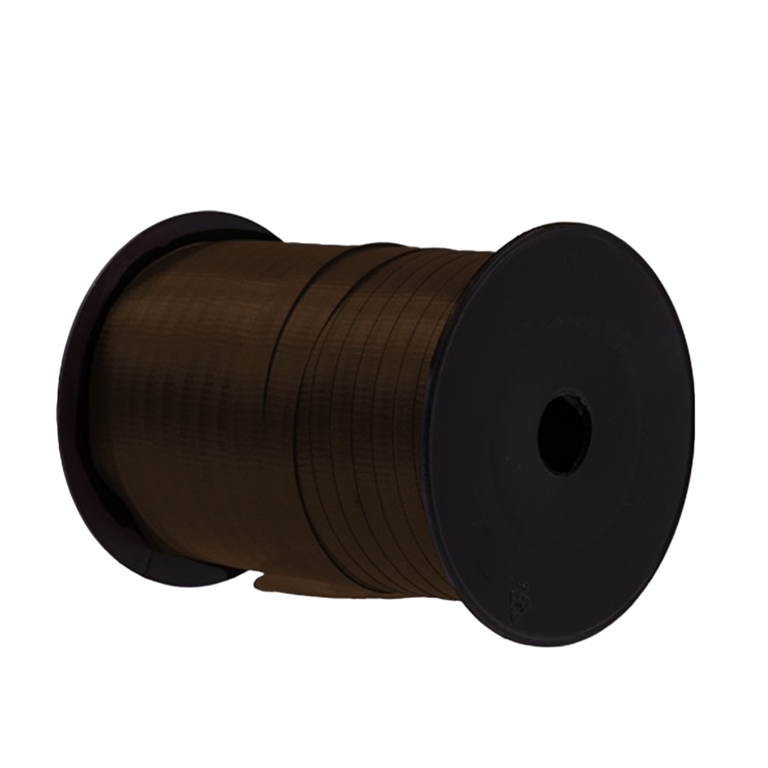5 Rocchetti nastro liscio 5 mm x 500 m marrone 2 5 Rocchetti nastro liscio 5 mm x 500 m marrone - immagine 2