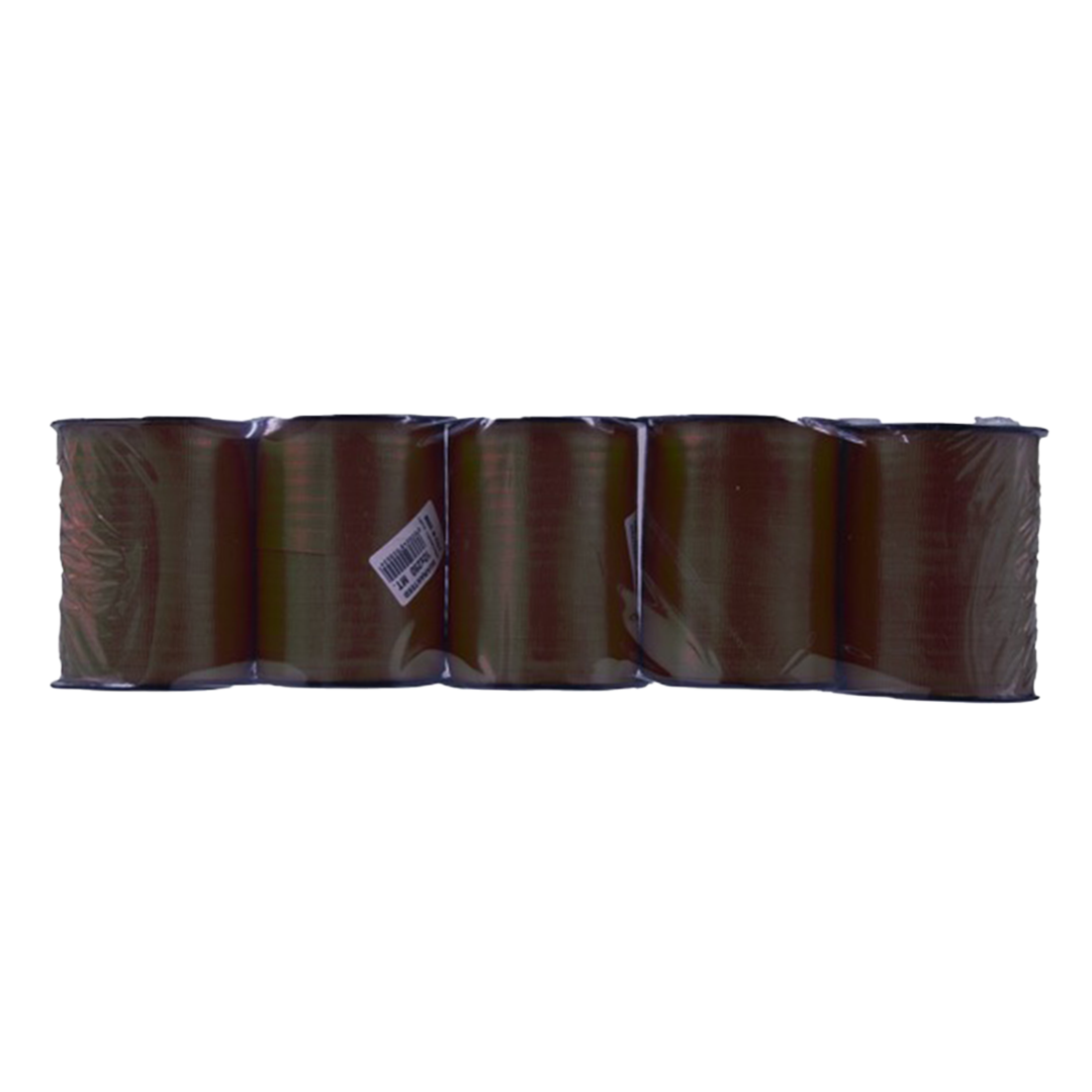 5 Rocchetti nastro liscio 5 mm x 500 m marrone 3 5 Rocchetti nastro liscio 5 mm x 500 m marrone - immagine 3