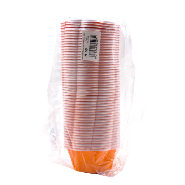 50 Coppette gelato PP JOY 210 cc arancio 3 50 Coppette gelato PP JOY 210 cc arancio - immagine 3