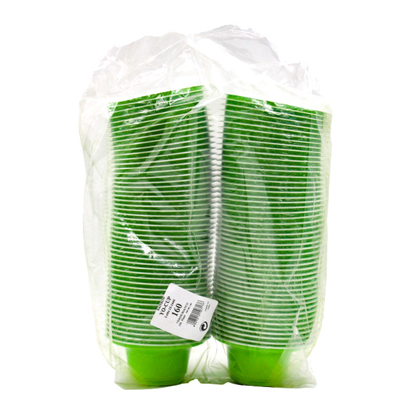 100 Coppette yogurt PP YO Kristal Cup 160 cc verdi 3 100 Coppette yogurt PP YO Kristal Cup 160 cc verdi - immagine 3