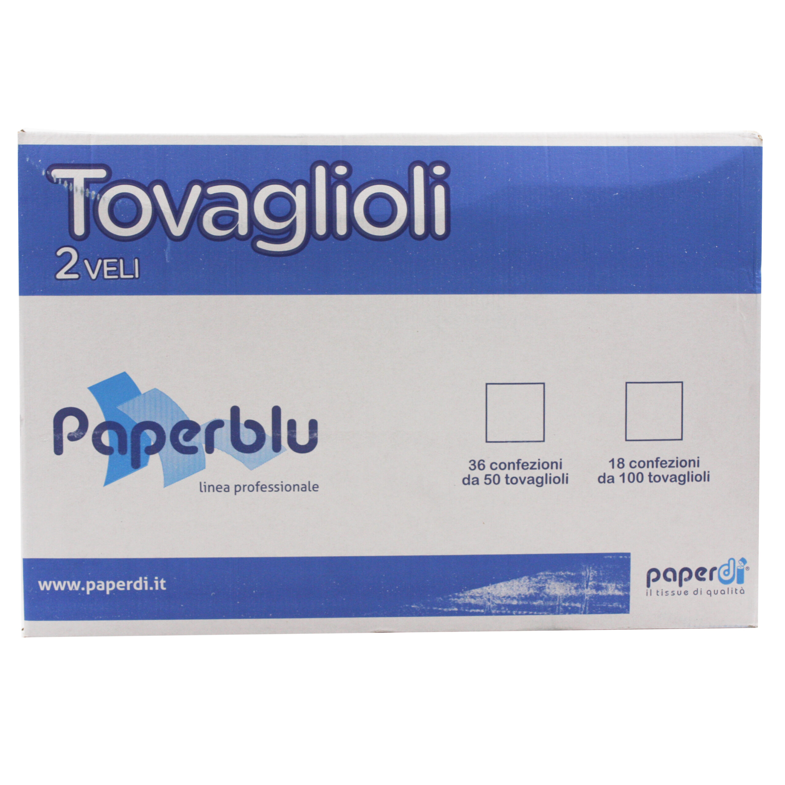 50 Tovaglioli doppio velo 38x38cm bianchi lisci 4 50 Tovaglioli doppio velo 38x38cm bianchi lisci - immagine 4