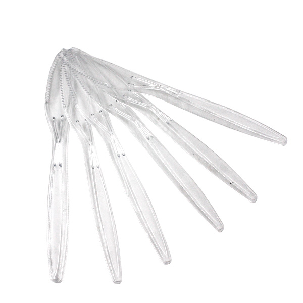 12 Coltelli Elite riutilizzabili trasparenti 2 12 Coltelli Elite riutilizzabili trasparenti - immagine 2