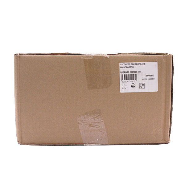 2000 Buste PP microforate per alimenti 20x30cm 3 2000 Buste PP microforate per alimenti 20x30cm - immagine 3