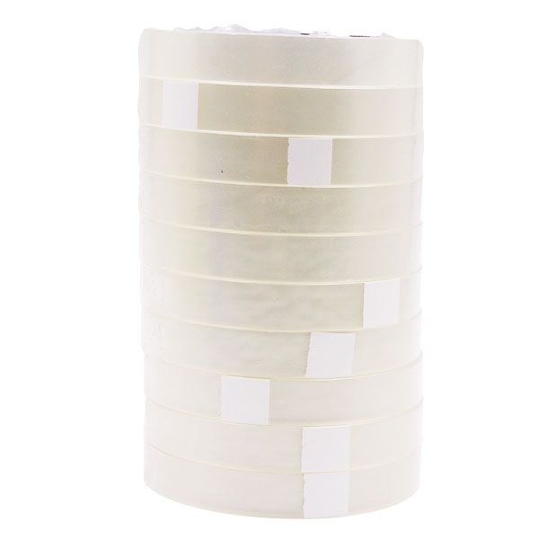 10 Nastro adesivo per imballaggio Trasparente h1,5 cm 66 mt 3 10 Nastro adesivo per imballaggio Trasparente h1,5 cm 66 mt - immagine 3