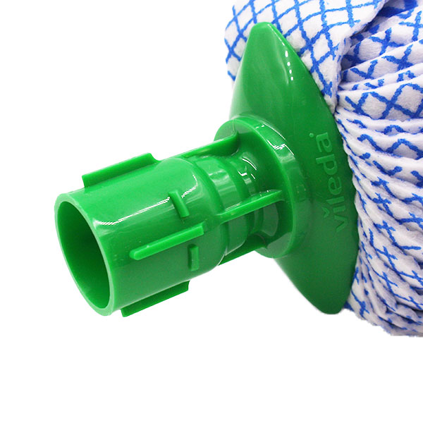 Mocio Vileda antibatterico con setole corte 27cm fregona standard ag green 3 Mocio Vileda antibatterico con setole corte 27cm fregona standard ag green - immagine 3