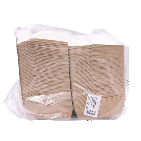 50 Box panino in cartoncino 19x11cm h7,5cm avana 3 50 Box panino in cartoncino 19x11cm h7,5cm avana - immagine 3