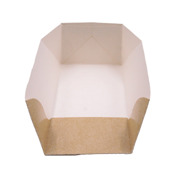 50 Box hot dog in cartoncino 25x7cm h5cm avana 3 50 Box hot dog in cartoncino 25x7cm h5cm avana - immagine 3