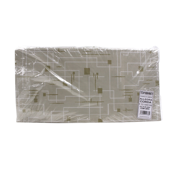 50 Tovaglie in carta accoppiata 100x100 goffrate stampa allegra corda 3 50 Tovaglie in carta accoppiata 100x100 goffrate stampa allegra corda - immagine 3