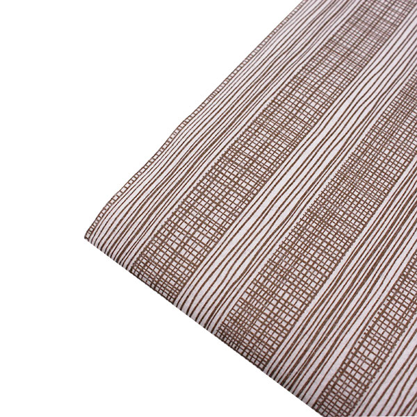 25 Coprimacchia Linea Air in carta tessuto 100x100 stampa essence marrone 2 25 Coprimacchia Linea Air in carta tessuto 100x100 stampa essence marrone - immagine 2