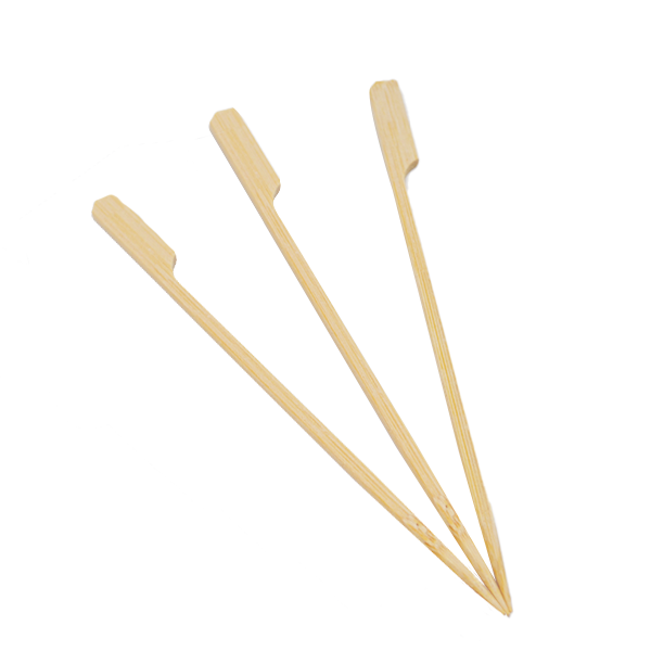 100 Stecconi Bamboo spada/bandiera 18cm 2 100 Stecconi Bamboo spada/bandiera 18cm - immagine 2