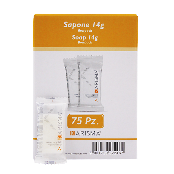 Karisma sapone vegetale da 14gr flow pack