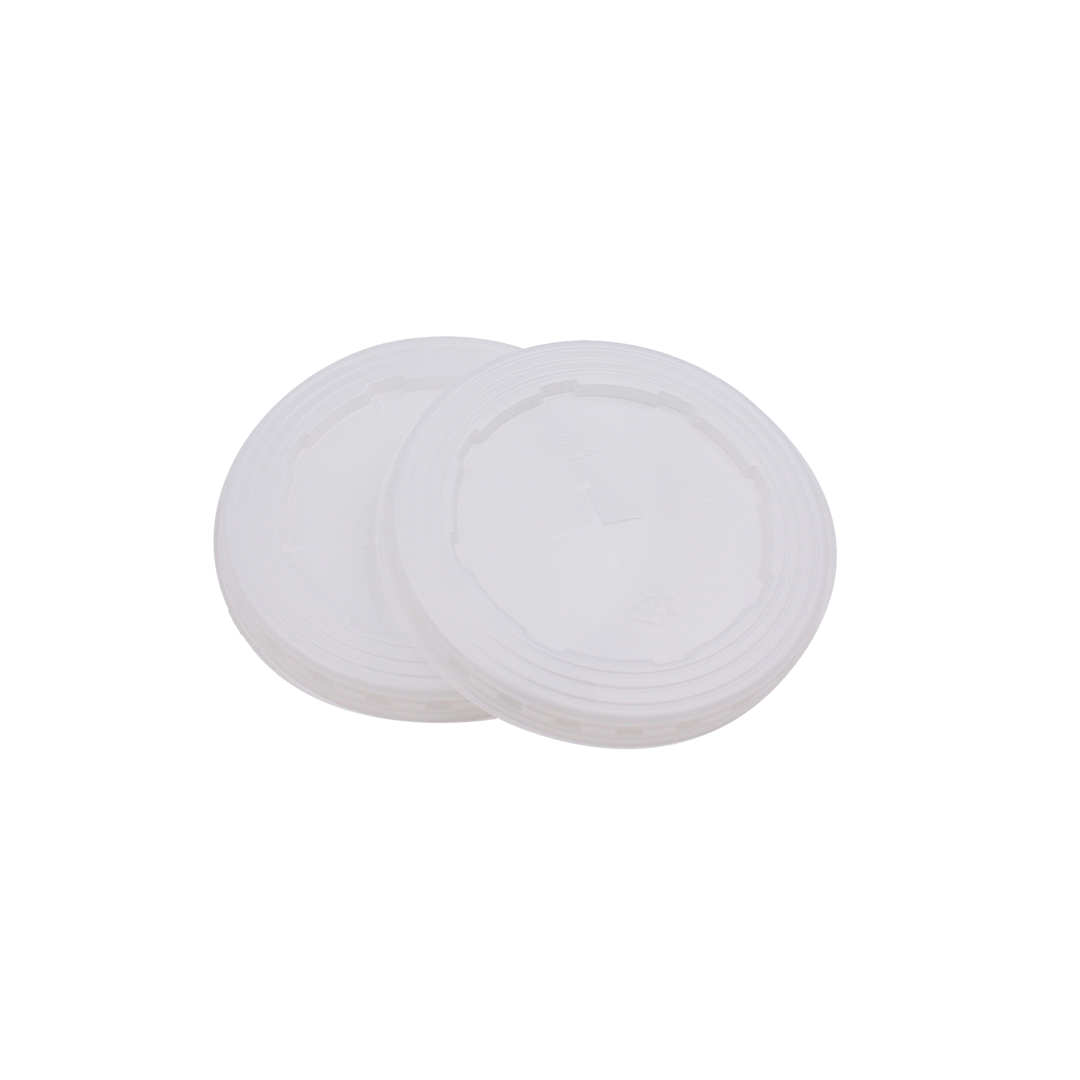 100 Coperchi PP piatti diam.76 mm per bicchieri Drinks&City in cartoncino 284 ml trasparenti 2 100 Coperchi PP piatti diam.76 mm per bicchieri Drinks&City in cartoncino 284 ml trasparenti - immagine 2