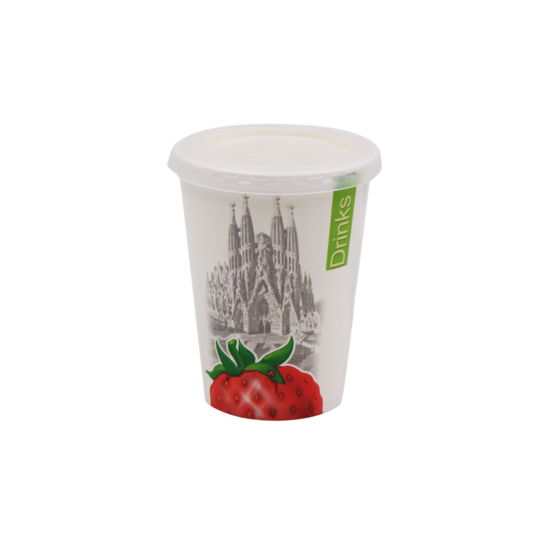 100 Coperchi PP piatti diam.76 mm per bicchieri Drinks&City in cartoncino 284 ml trasparenti 3 100 Coperchi PP piatti diam.76 mm per bicchieri Drinks&City in cartoncino 284 ml trasparenti - immagine 3