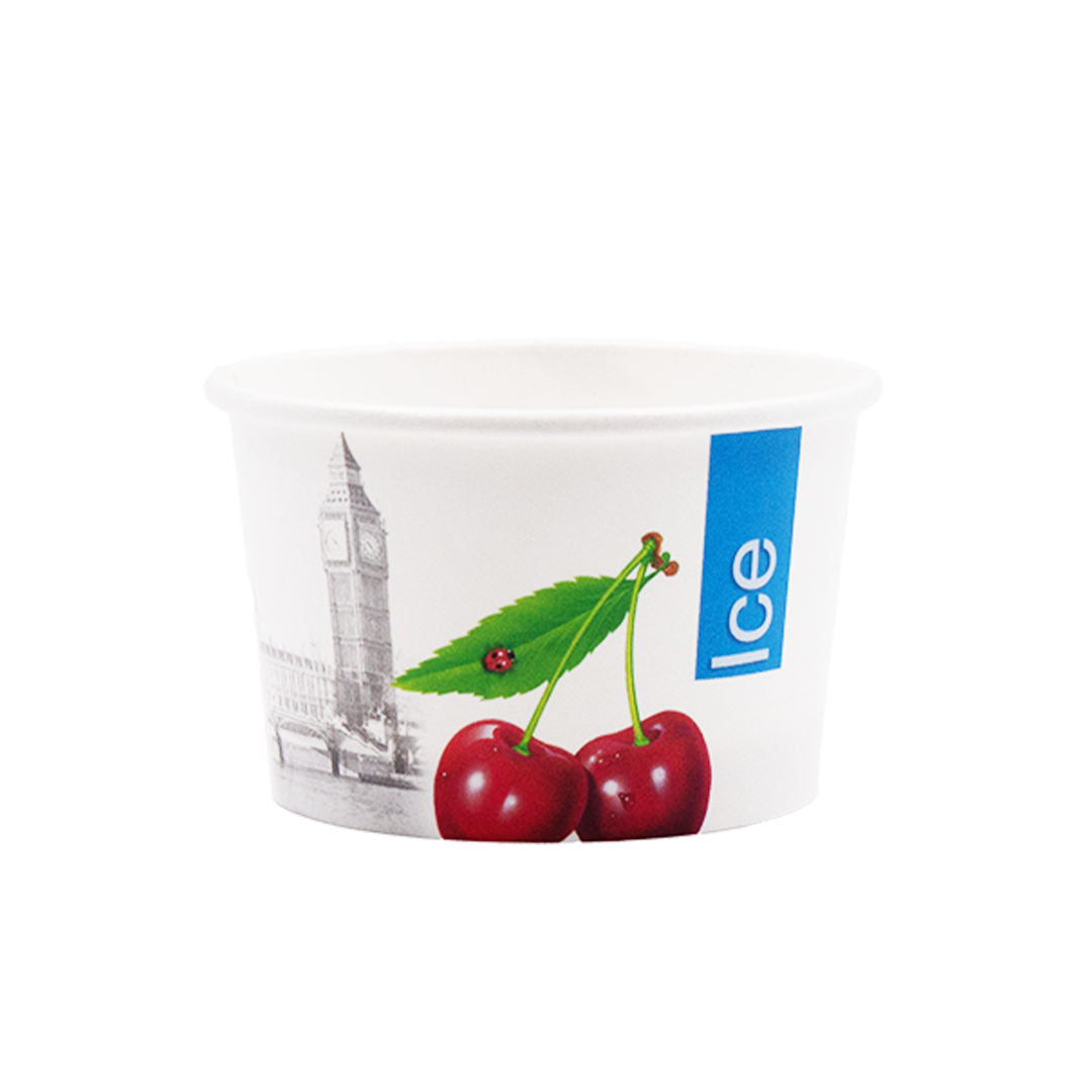 250 Coppette gelato Ice&City in cartoncino 78 ml bianche con stampa 1 250 Coppette gelato Ice&City in cartoncino 78 ml bianche con stampa