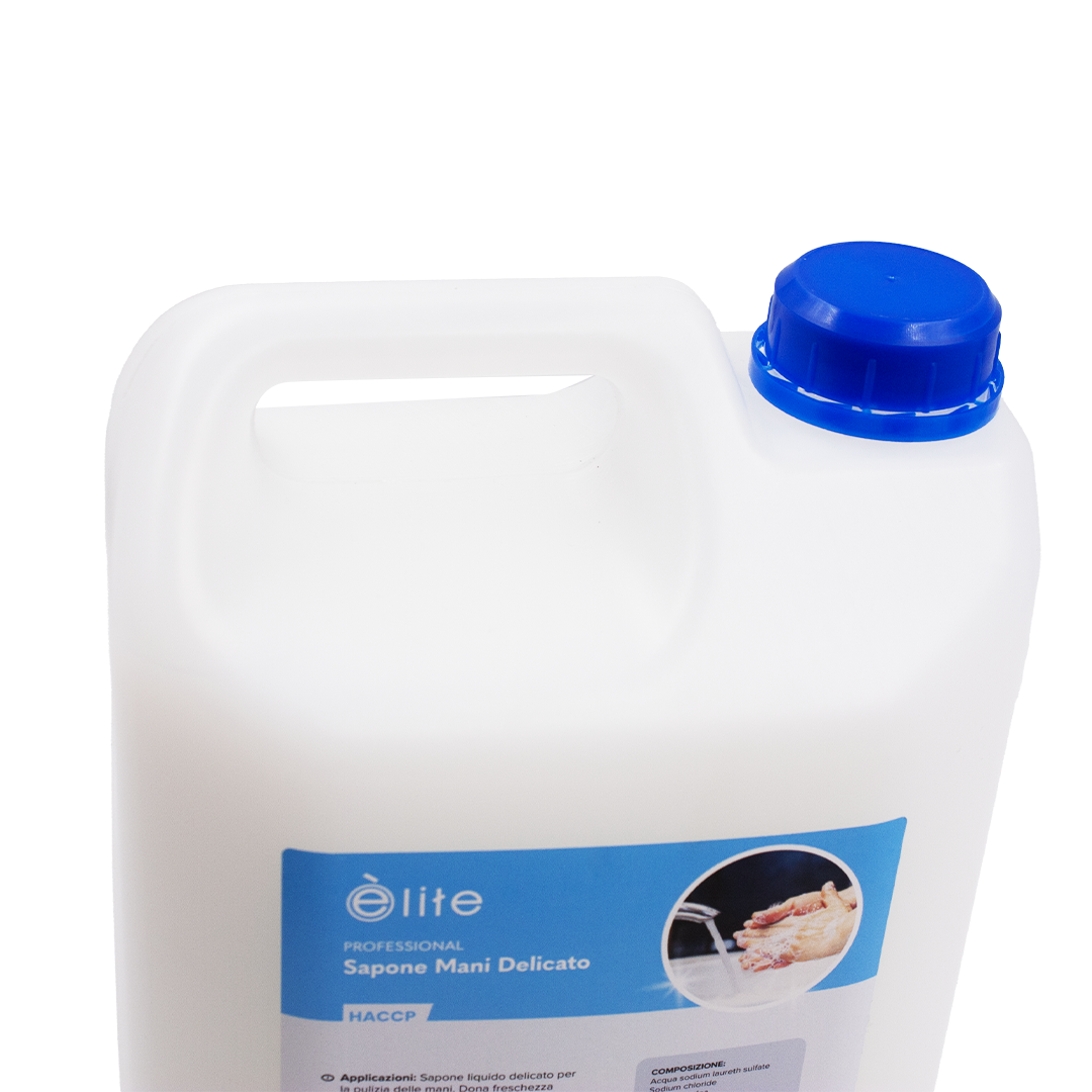 Elite sapone liquido mani professional HACCP con glicerina vegetale 100% 5 lt 3 Elite sapone liquido mani professional HACCP con glicerina vegetale 100% 5 lt - immagine 3