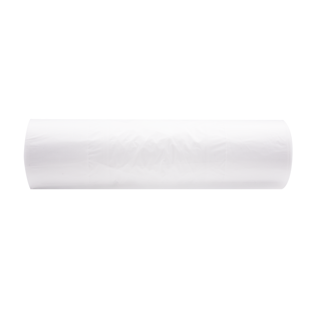 Sacchi n.u. a rotolo 30x60 con manici bianchi 800 gr 1 Sacchi n.u. a rotolo 30x60 con manici bianchi 800 gr